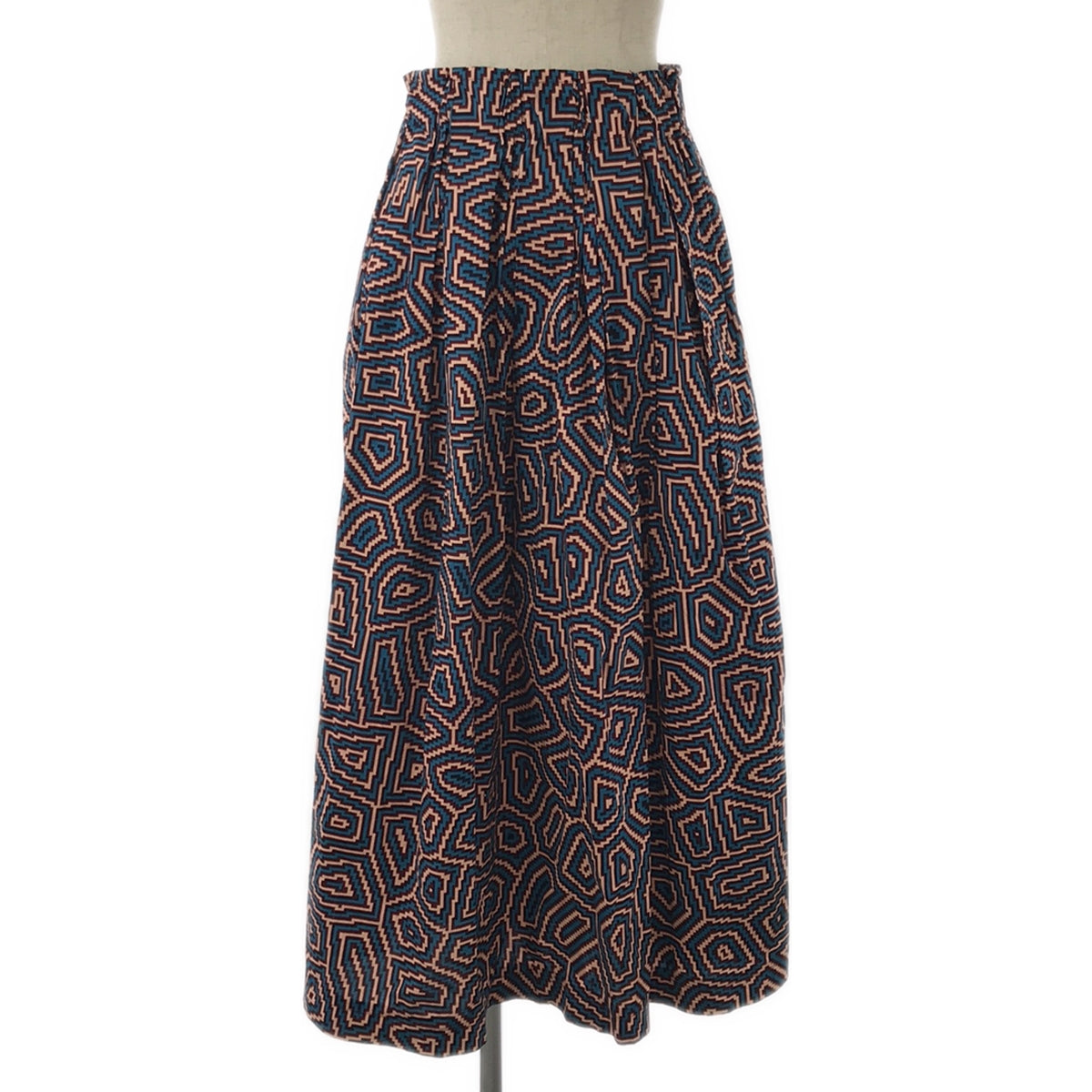 ODILE JACOBS | All-over print long skirt | F | Multicolor | Women's