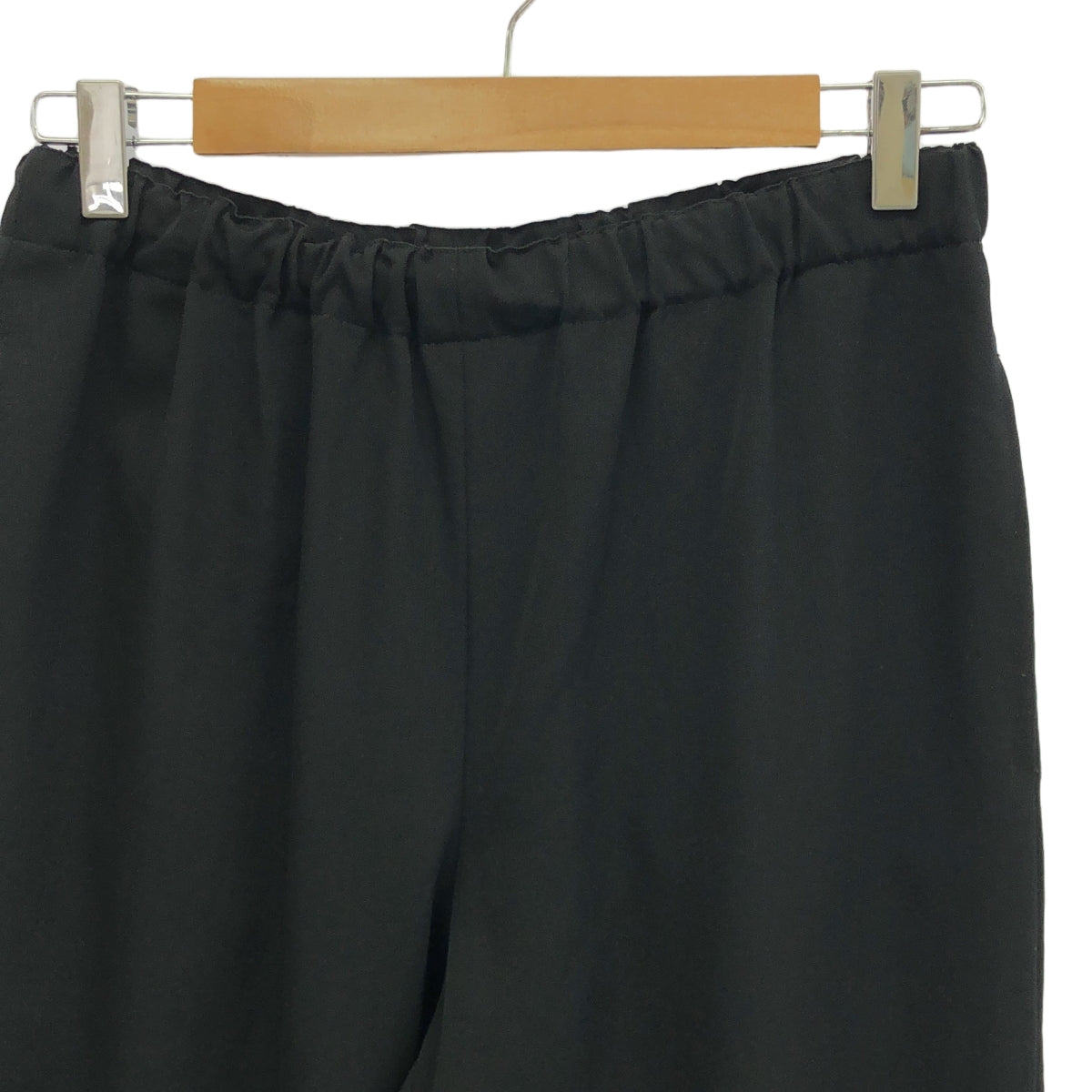 COMME des GARCONS COMME des GARCONS / Comme des |公元2020年|羊毛錐形休閒褲 |中號 |黑色|女性的