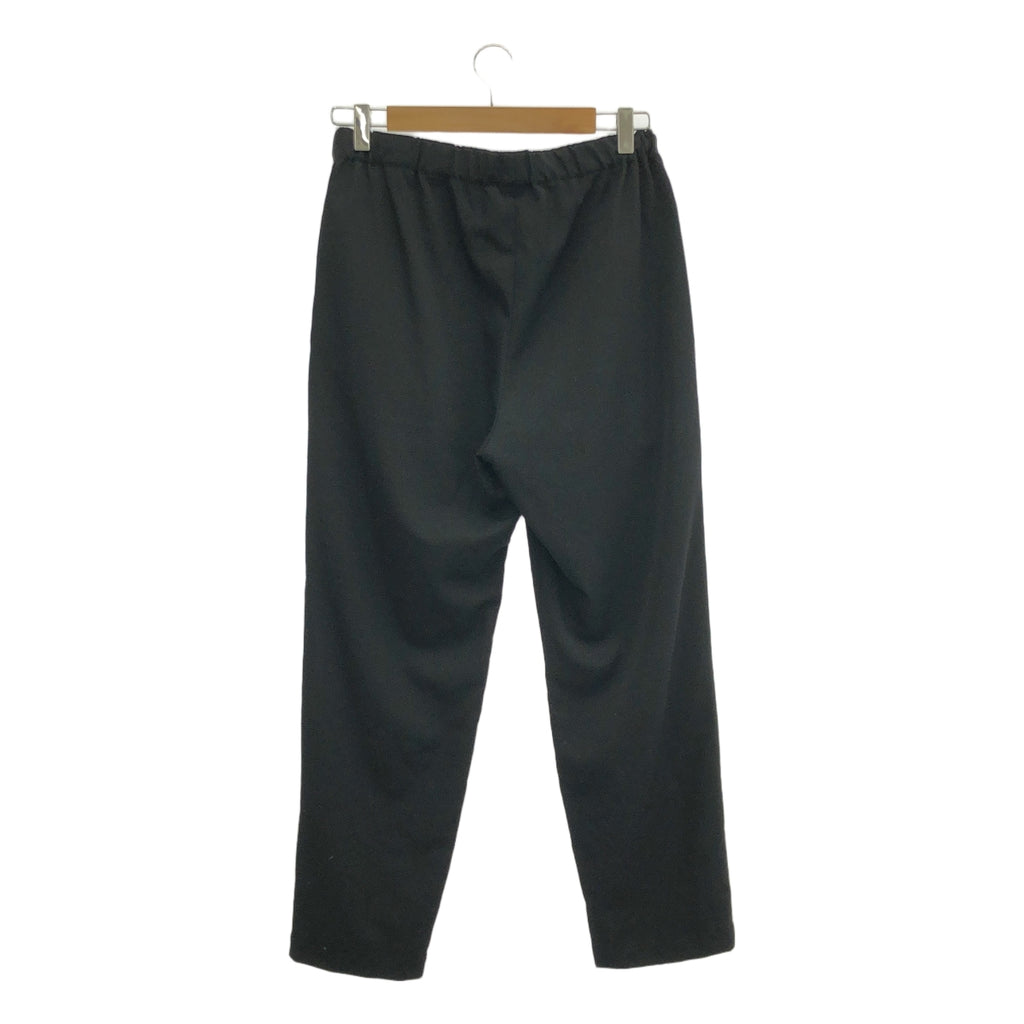 COMME des GARCONS COMME des GARCONS / Comme des |公元2020年|羊毛錐形休閒褲 |中號 |黑色|女性的