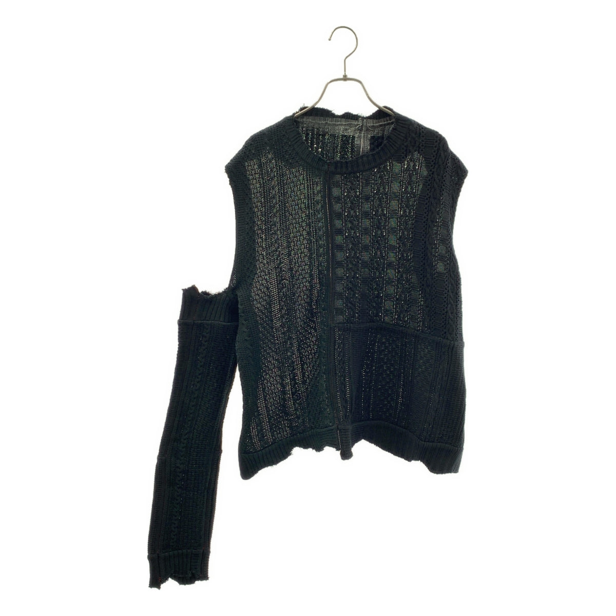 TAKAHIROMIYASHITA The Soloist | Destopia Sweater - 反烏托邦畸形低針織衫 |