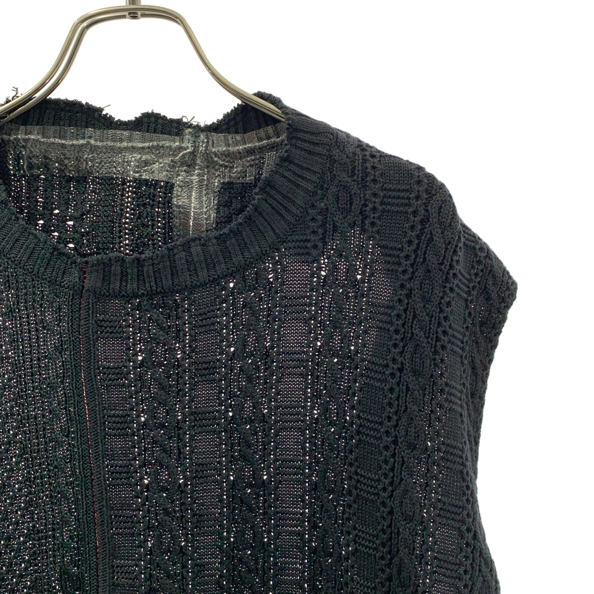 TAKAHIROMIYASHITA The Soloist | Destopia Sweater - 反烏托邦畸形低針織衫 |