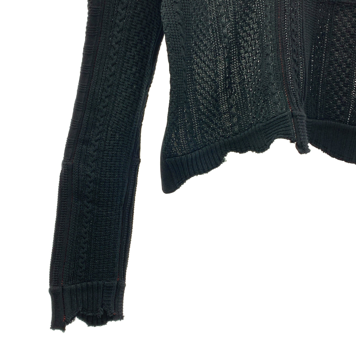 TAKAHIROMIYASHITA The Soloist | Destopia Sweater - 反烏托邦畸形低針織衫 |