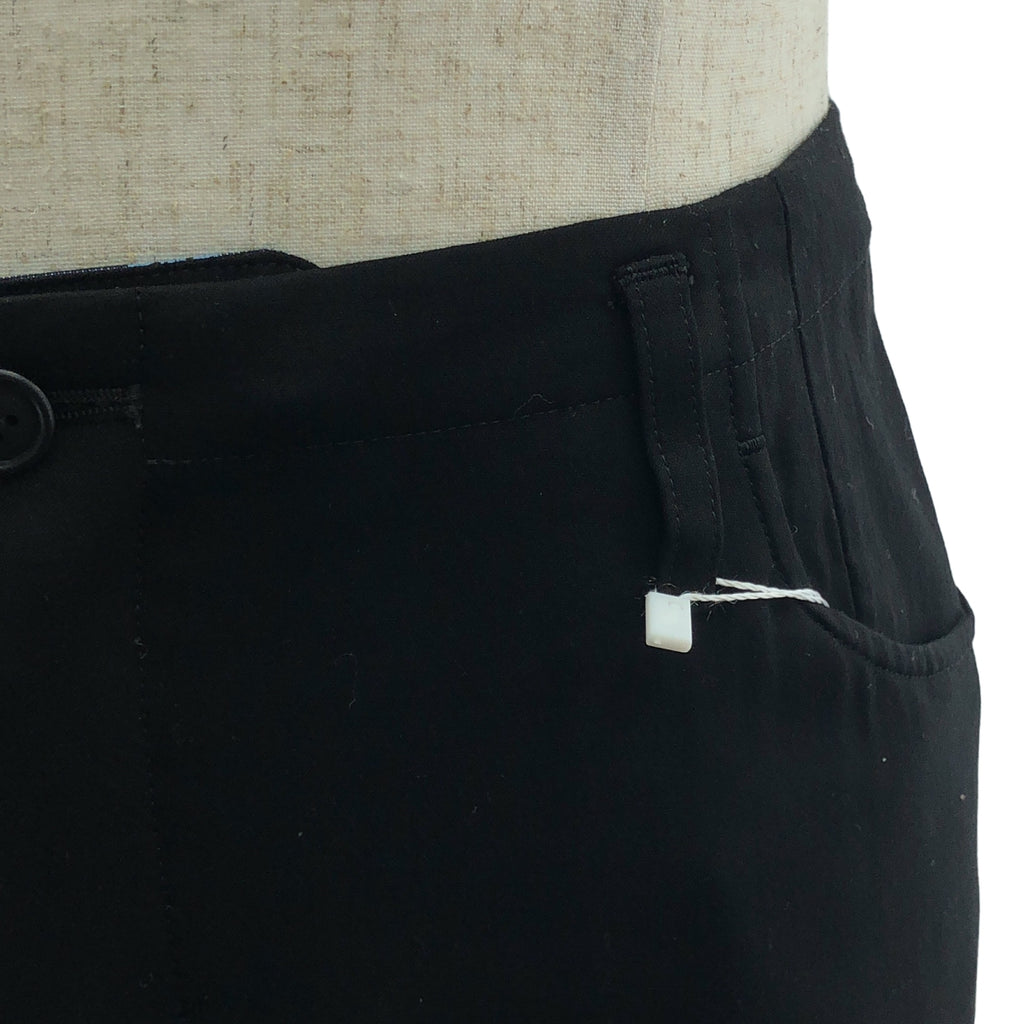 YOHJI YAMAMOTO POUR HOMME / 요우지야마모토풀 옴므 | 2024AW | Cu/Ry/S GABARDINE PATCH RIGHT SIDE VENTS SKIRT / 어저스터 와이드 스커트 | 3 | 남성