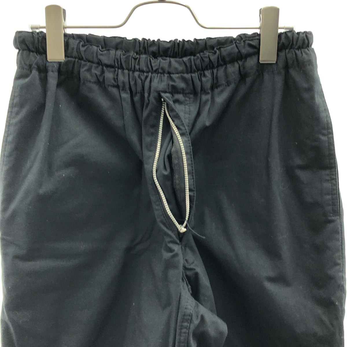 BLACK COMME des GARCONS / ブラックコムデギャルソン | 2015SS | コットン イージー ワイド ハーフパンツ | XS | ブラック | レディース