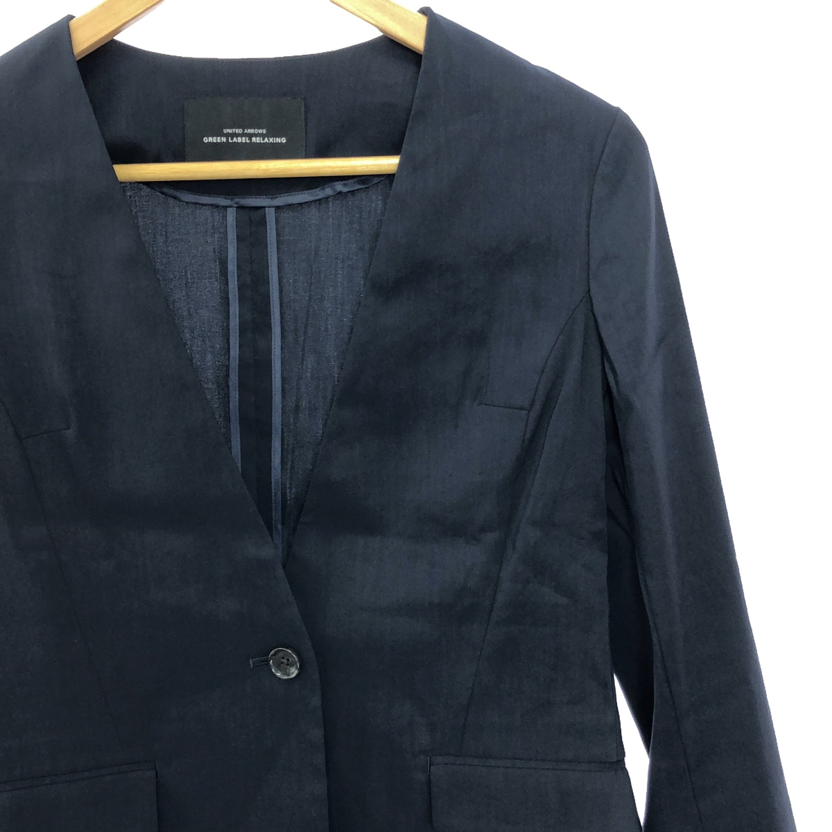 UNITED ARROWS / United Arrows | green label relaxing CR L/N/PU N/Lapel 1B Jacket | 38 |