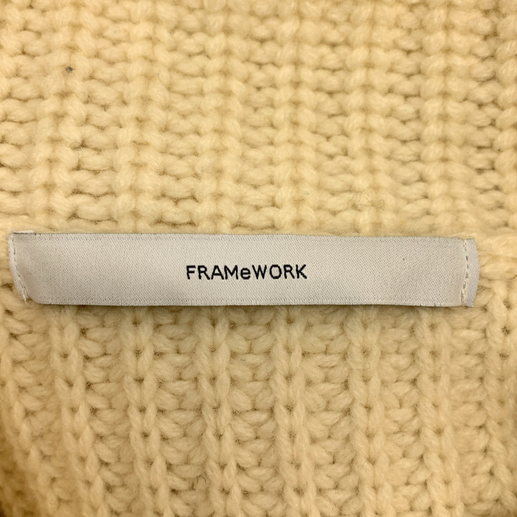 Framework / 프레임 워크 | 울 로우 게이지 터틀넥 니트 | F | 여성