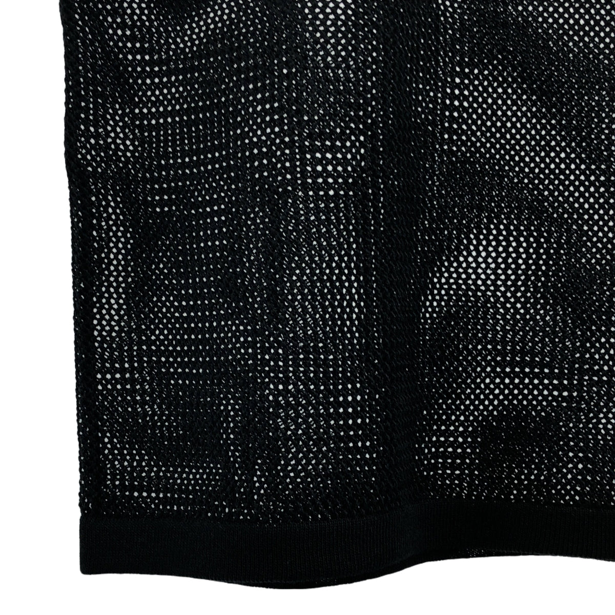 NKNIT / ンニット | 2024SS | Mesh Knit メッシュ ニット Tシャツ | 1 | ブラック | レディース NKNIT / ンニット | 2024SS | Mesh Knit メッシュ ニット T