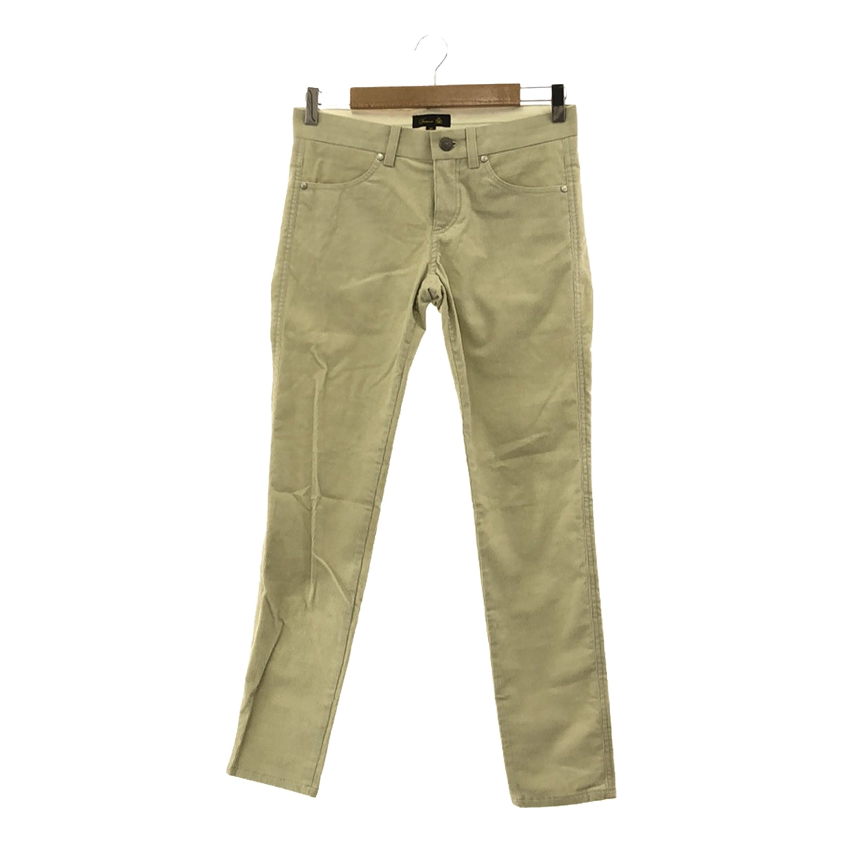 抽屜 |燈芯絨彈性錐形褲 | 36 |象牙 |女性的