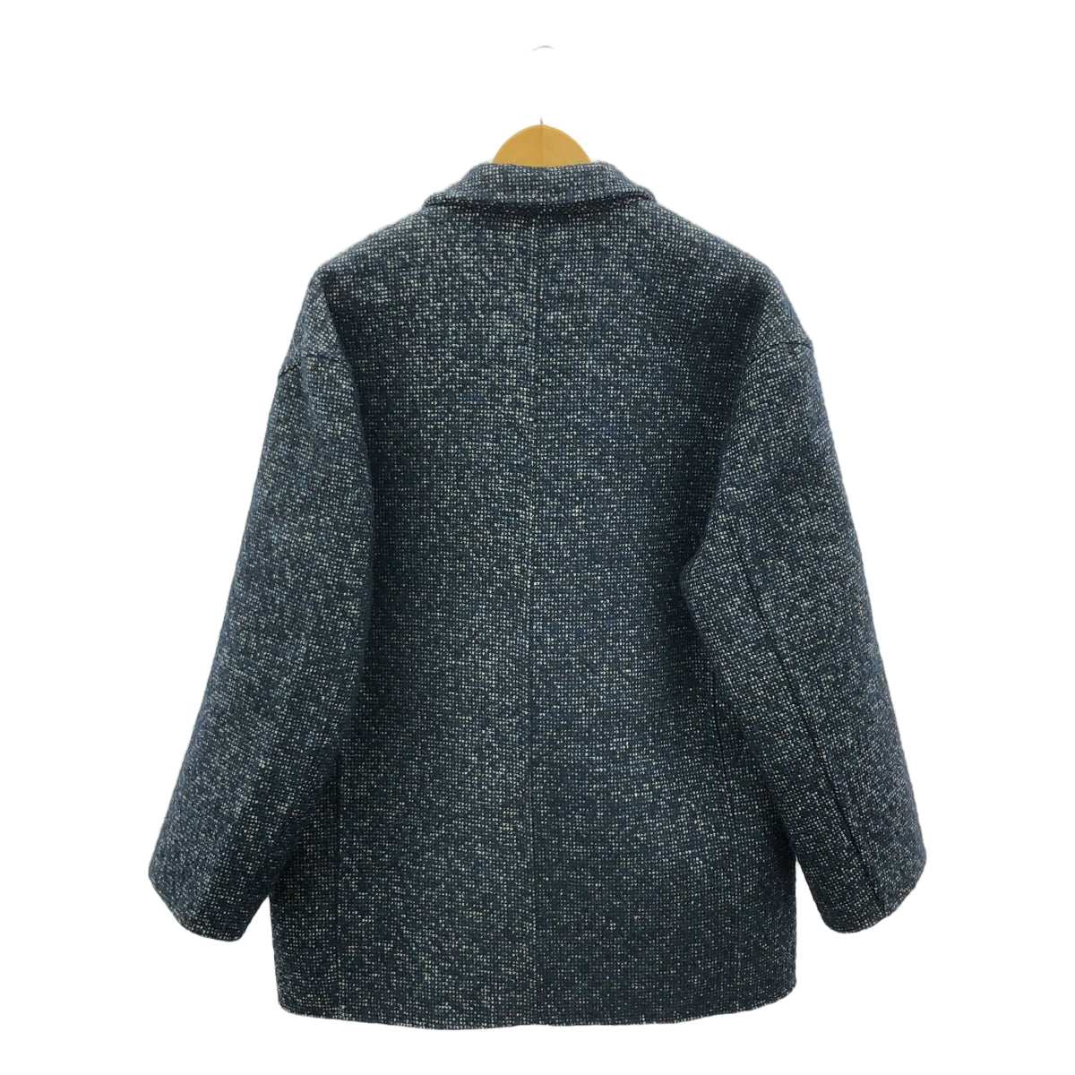 【美品】  Dior homme / ディオールオム | 2023AW | ウールツイード アンストラクチャード カーディガンジャケット | 46 | ネイビー | メンズ