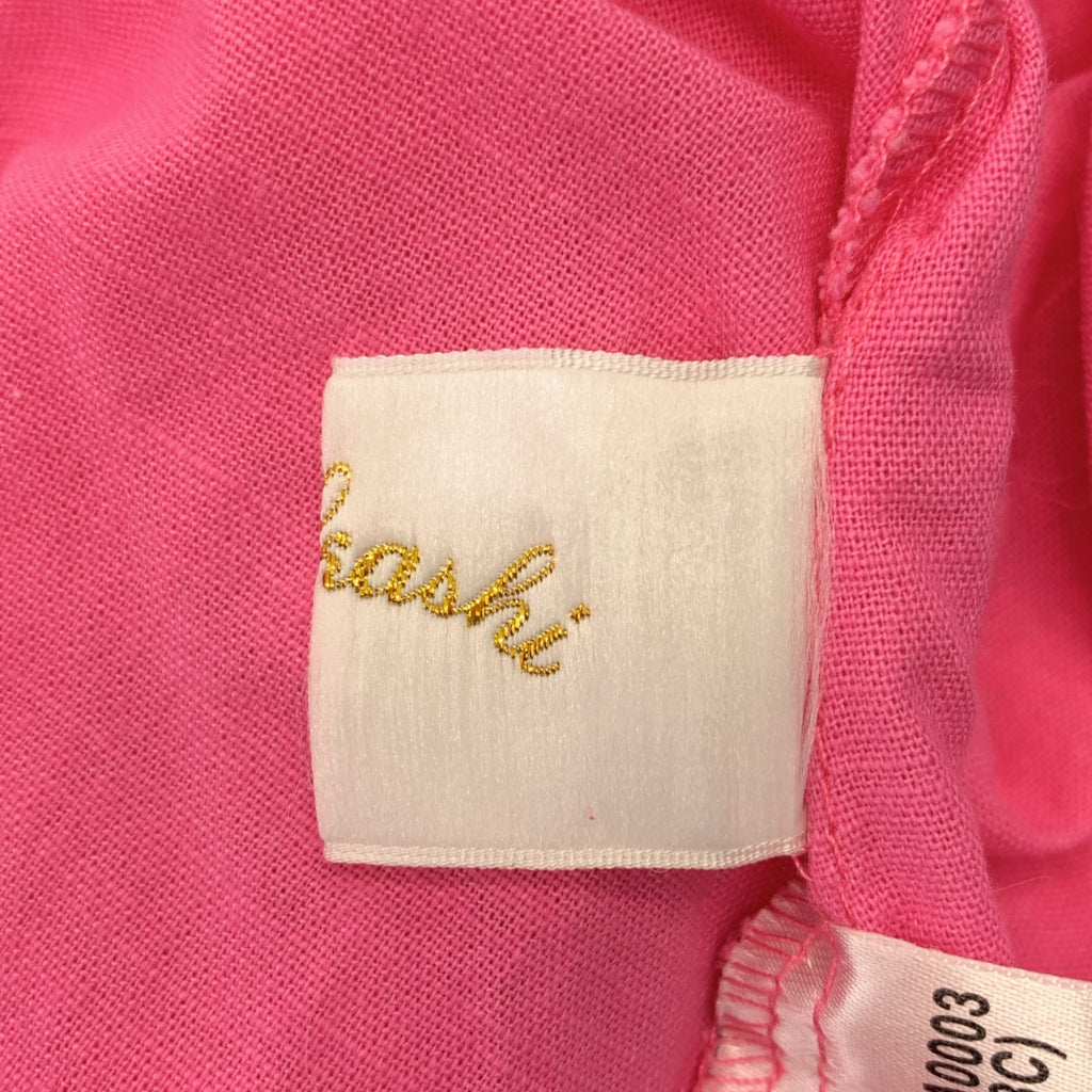 Omekashi / オメカシ  | コットン リネン ギャザー ボリューム ワンピース | 38 | レディース