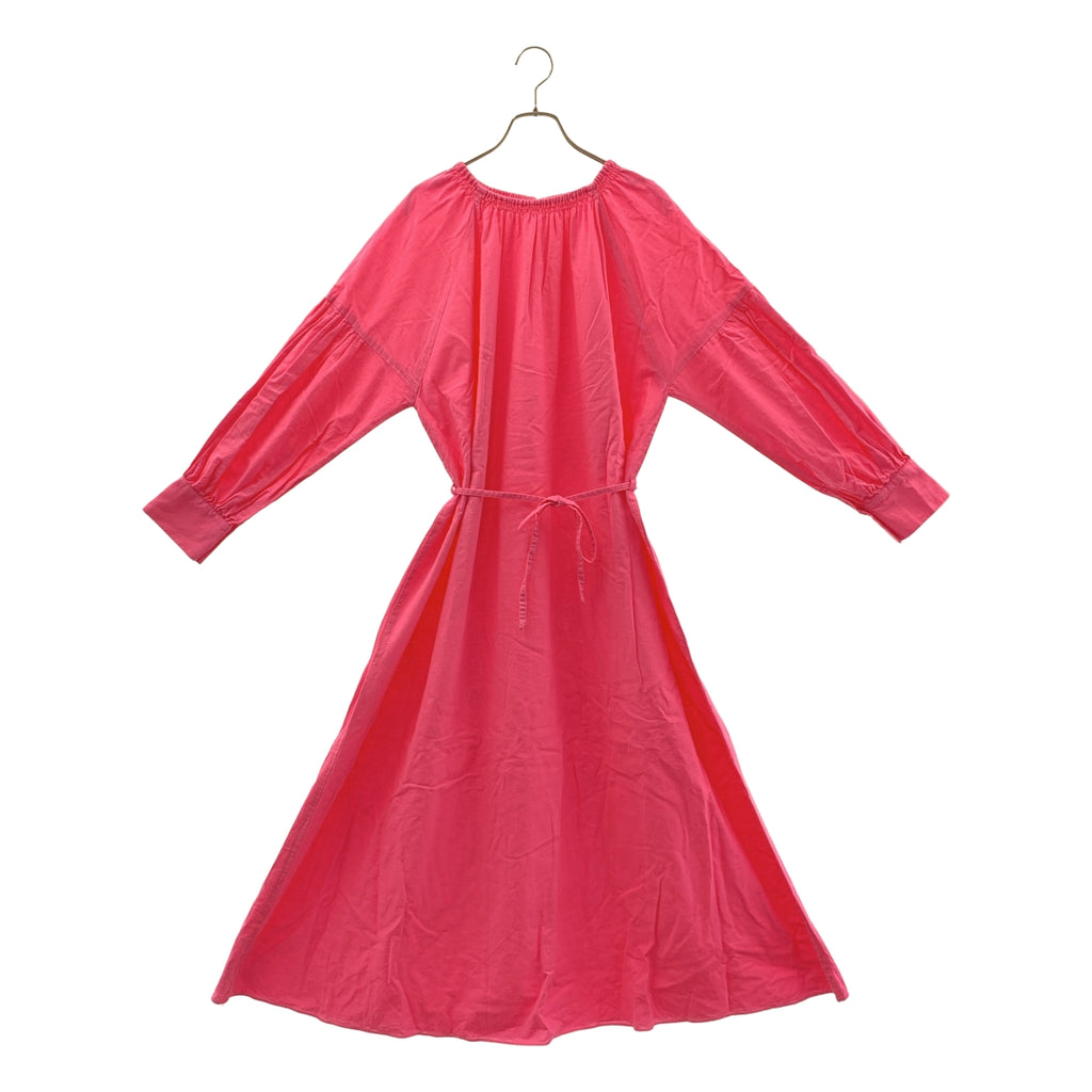 Omekashi / オメカシ  | コットン リネン ギャザー ボリューム ワンピース | 38 | レディース