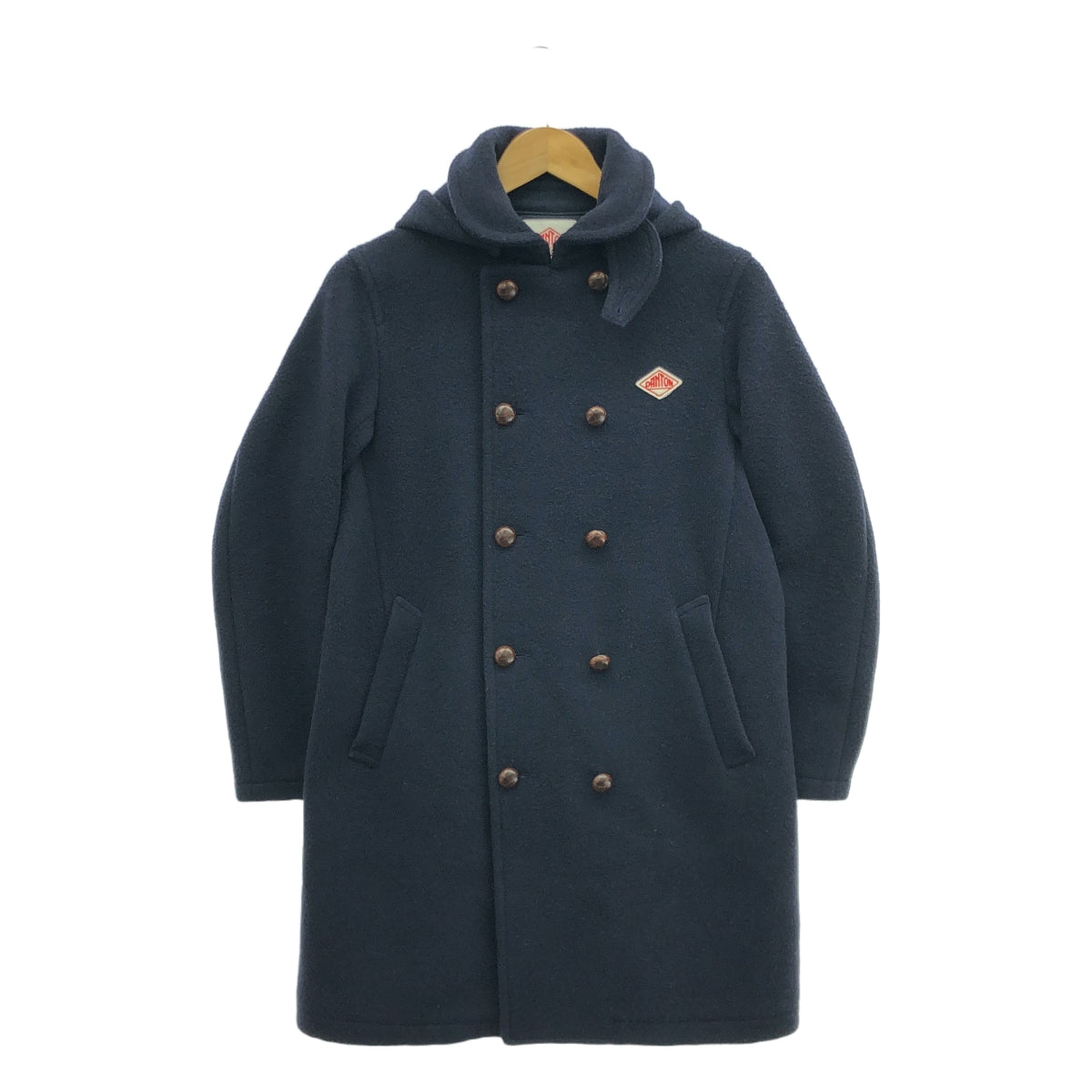 DANTON / ダントン | × URBANRESEARCHDOORS別注 WOOLMOSSERダブルコート | 36 | ネイビー | レディース