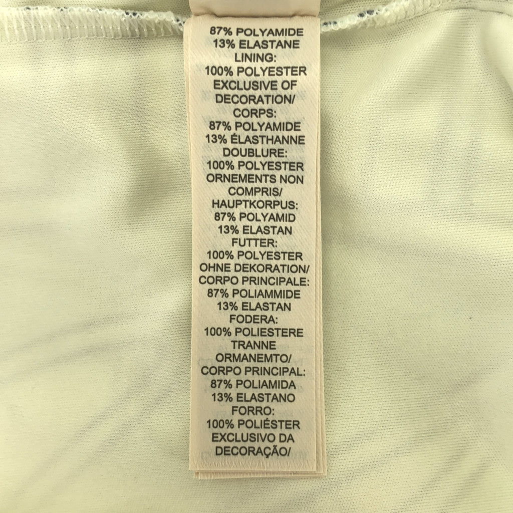 TORY BURCH / トリーバーチ | ポロ 総柄 サイドスリット ロングワンピース | XS | レディース