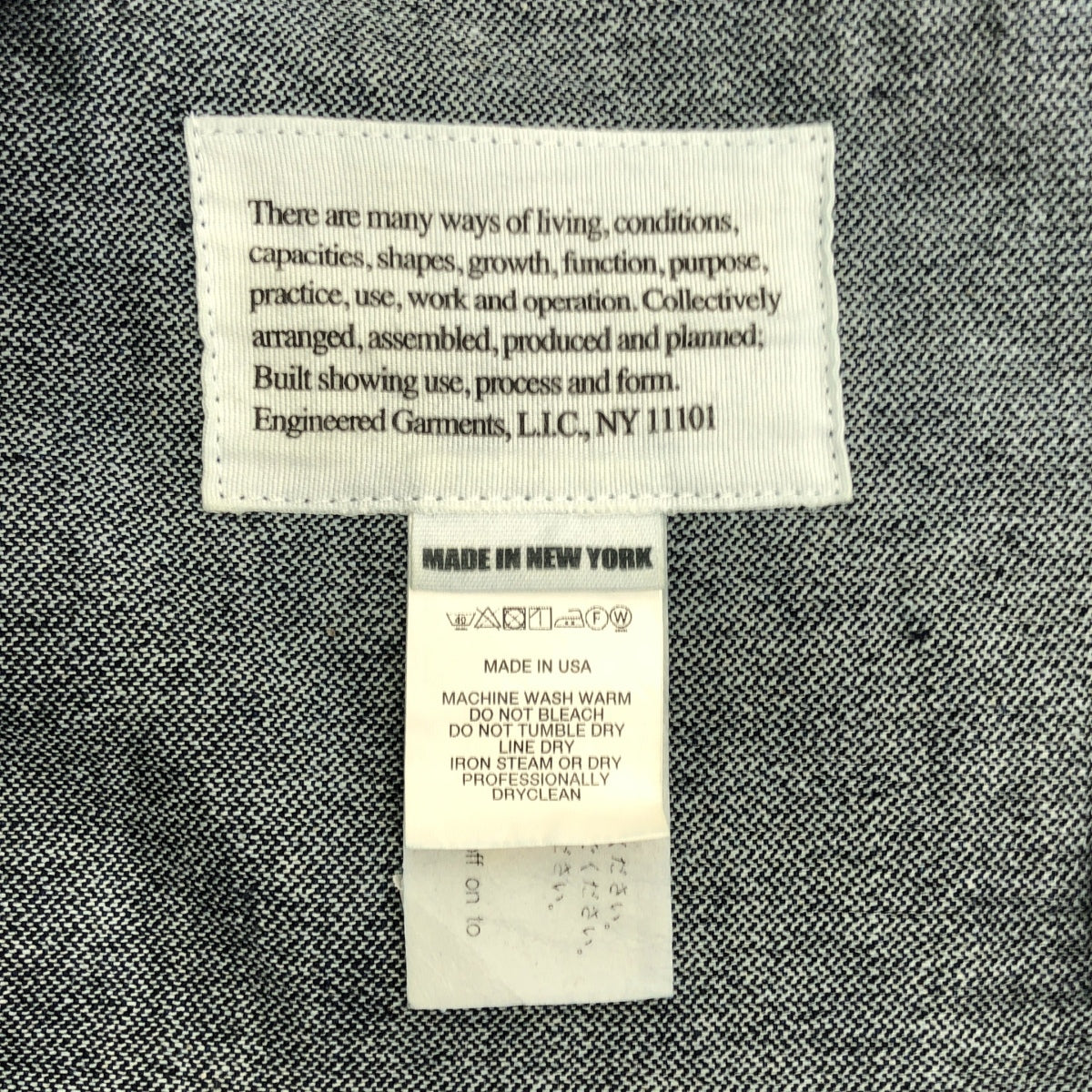 Engineered Garments / 엔지니어드 가멘츠 | FATIGUE PANT DENIM 파티그 팬츠 데님 | S | 인디고 | 남성