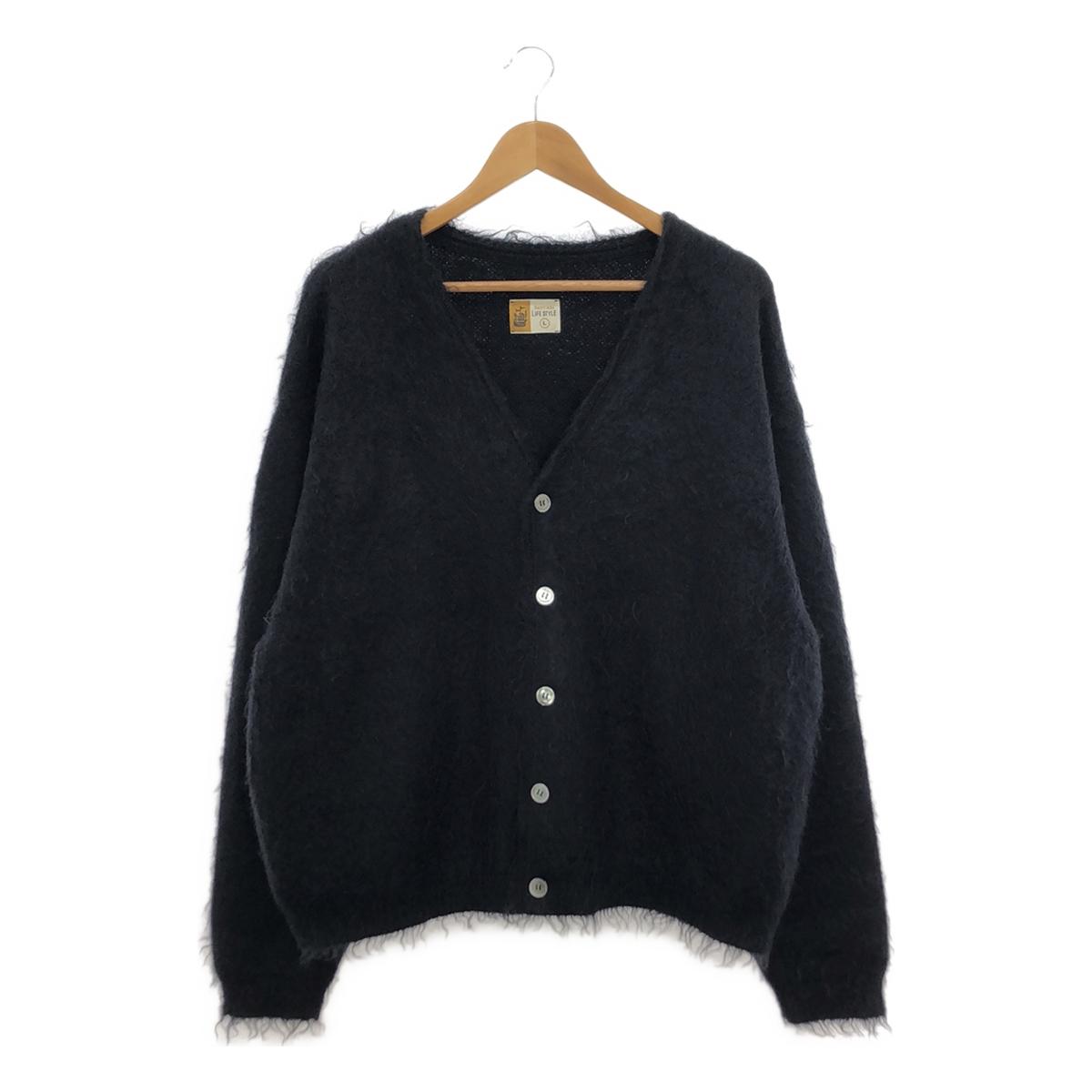 SAINT MICHAEL  Mxxxxxx / セントマイケル | MOHAIR CARDIGAN Vネック モヘア カーディガン | L | メンズ