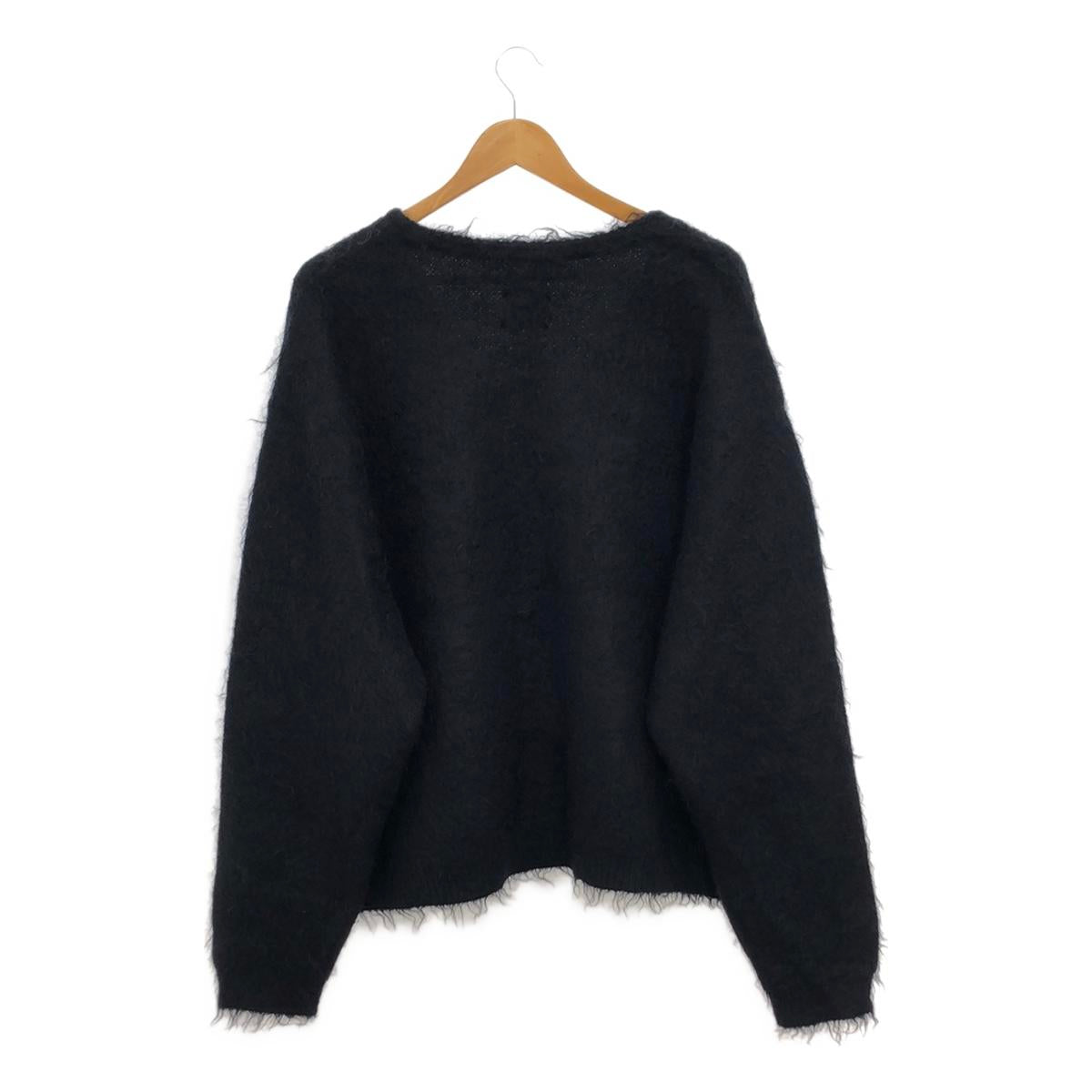 SAINT MICHAEL  Mxxxxxx / セントマイケル | MOHAIR CARDIGAN Vネック モヘア カーディガン | L | メンズ