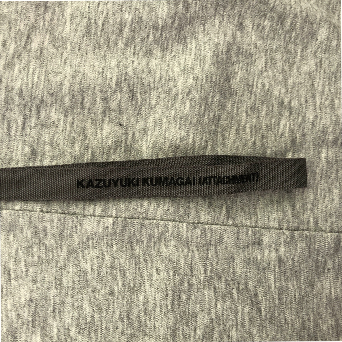 KAZUYUKI KUMAGAI ATTACHMENT | Cotton drape cut and sew long cardigan | 2 | Men's