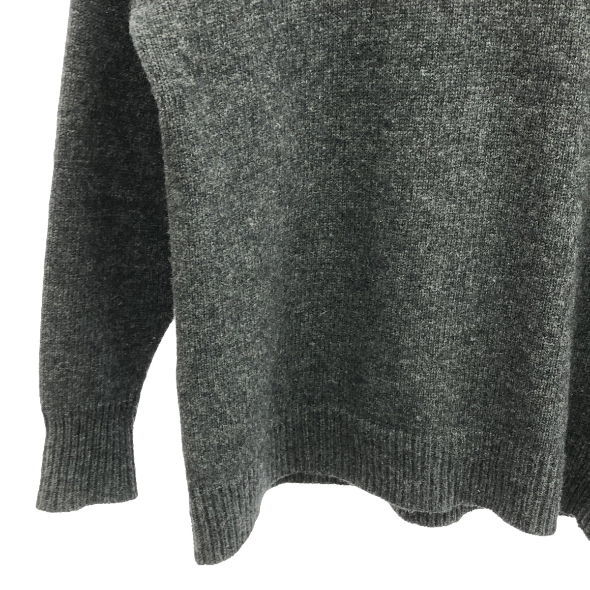 BEAMS LIGHTS | 2023AW | Turtleneck knit with finger holes | M | Gray | Men's