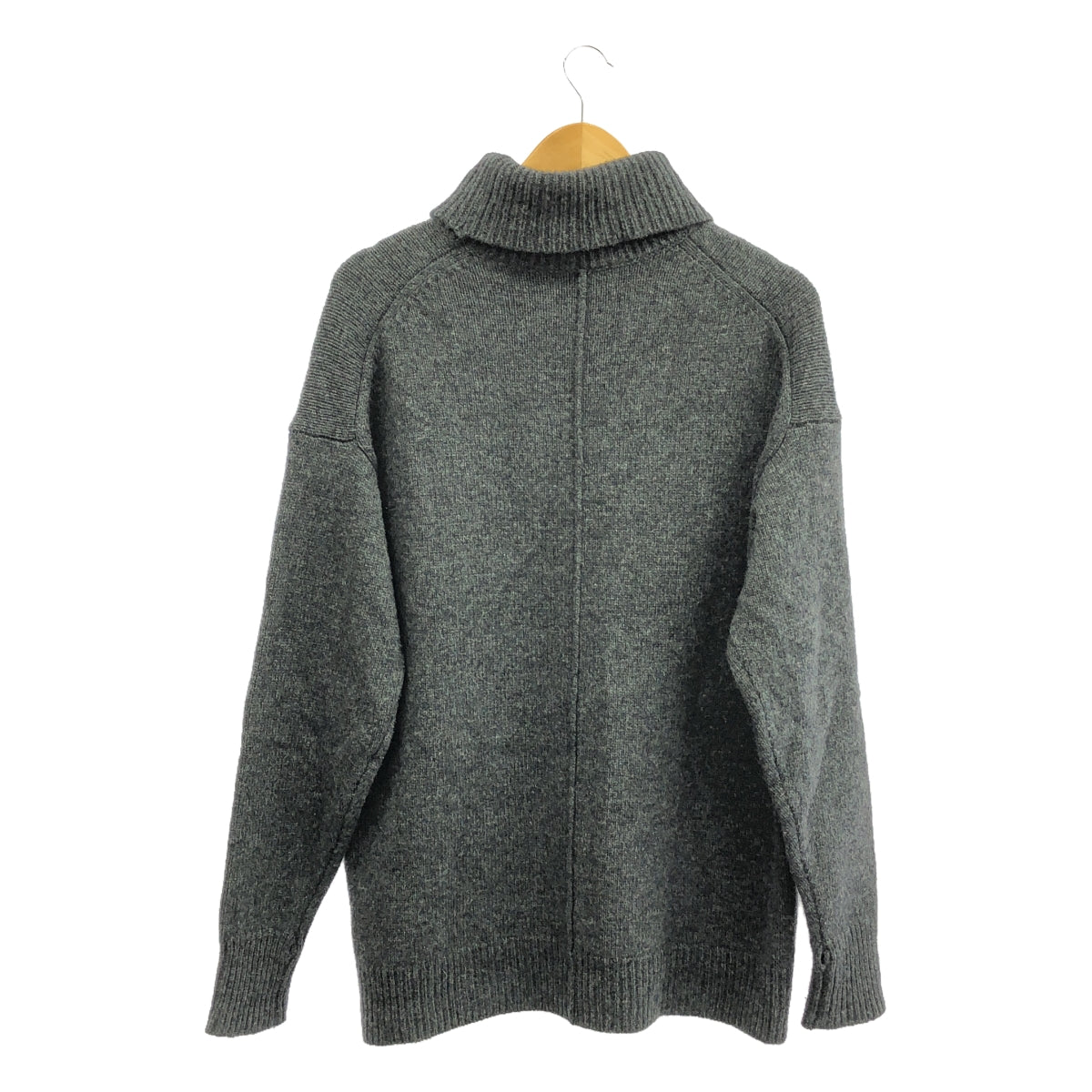 BEAMS LIGHTS | 2023AW | Turtleneck knit with finger holes | M | Gray | Men's