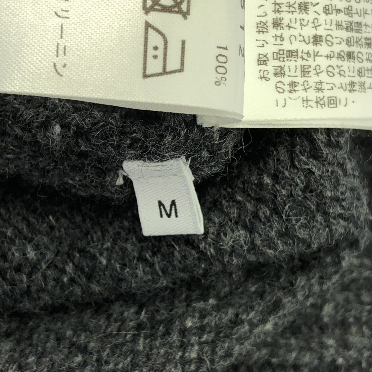 BEAMS LIGHTS | 2023AW | Turtleneck knit with finger holes | M | Gray | Men's