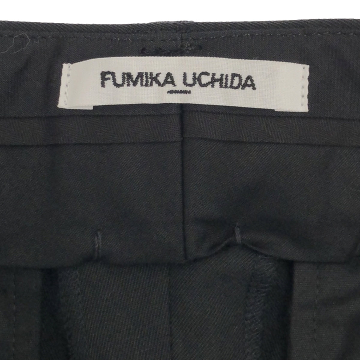 FUMIKA UCHIDA / フミカウチダ | 2022AW | GABARDINE HARNESS SLACKS パンツ | 38 | レディース
