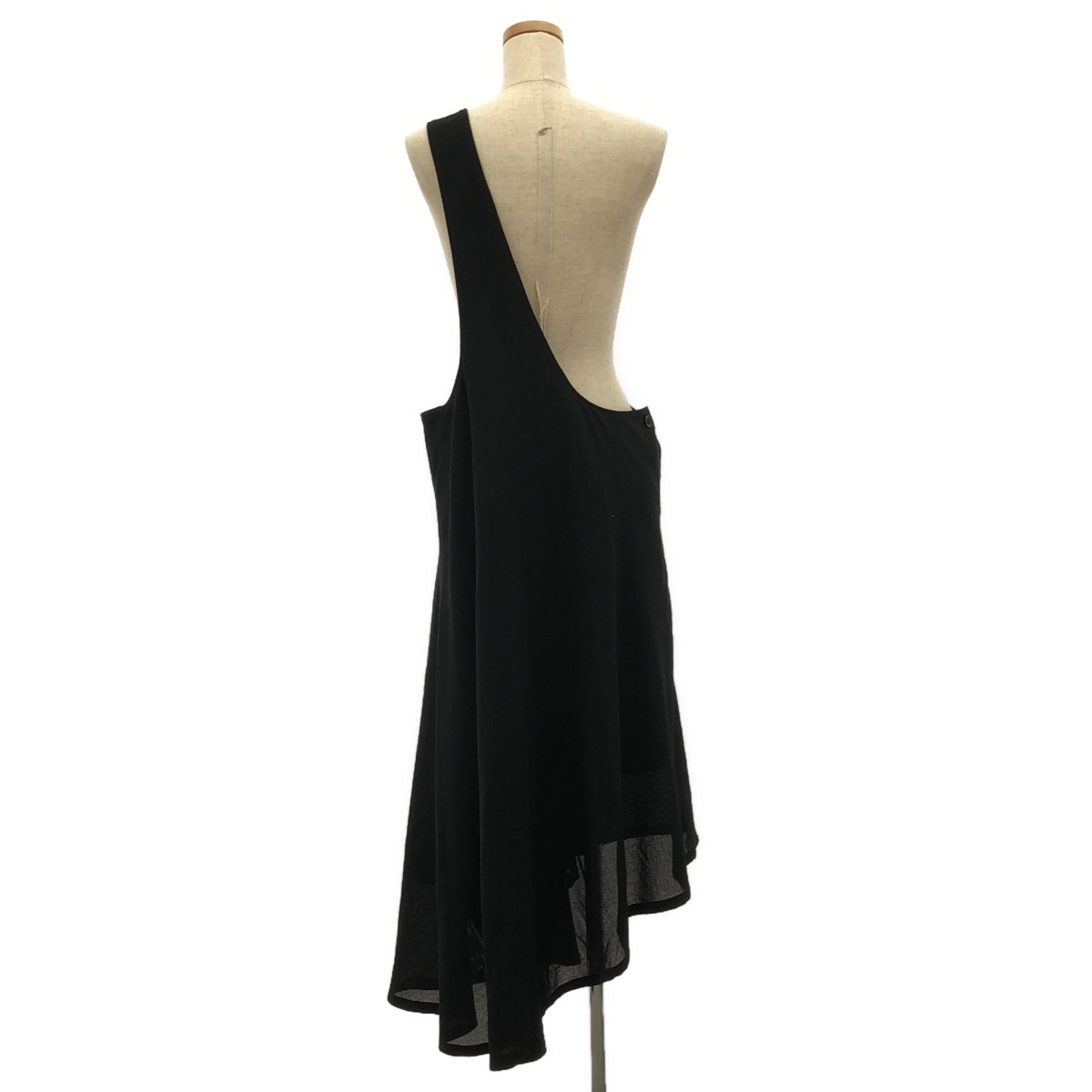 Yohji Yamamoto FEMME | 2021 秋冬 | 羊毛單肩不對稱洋裝 | 2 |