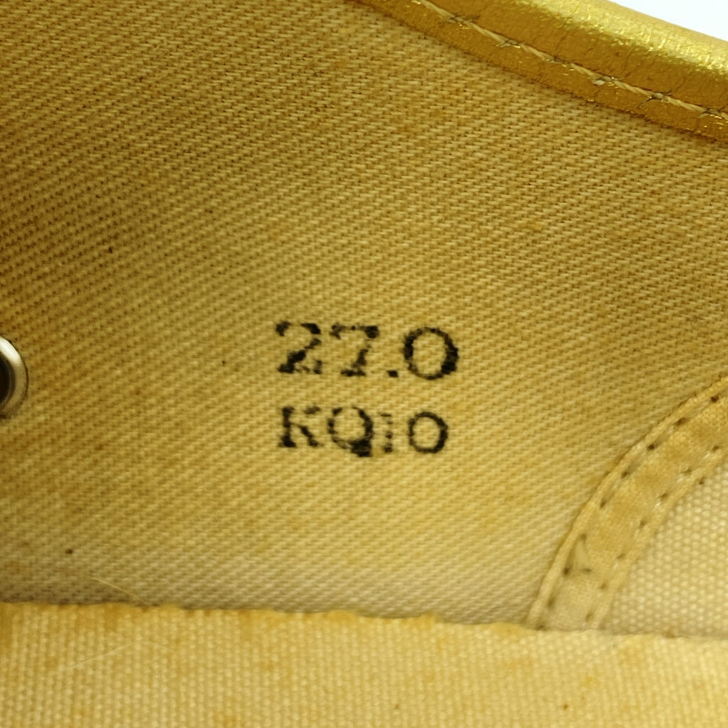 COMME des GARCONS HOMME PLUS / コムデギャルソンオムプリュス | メタリック レザー スニーカー | 27cm | メンズ
