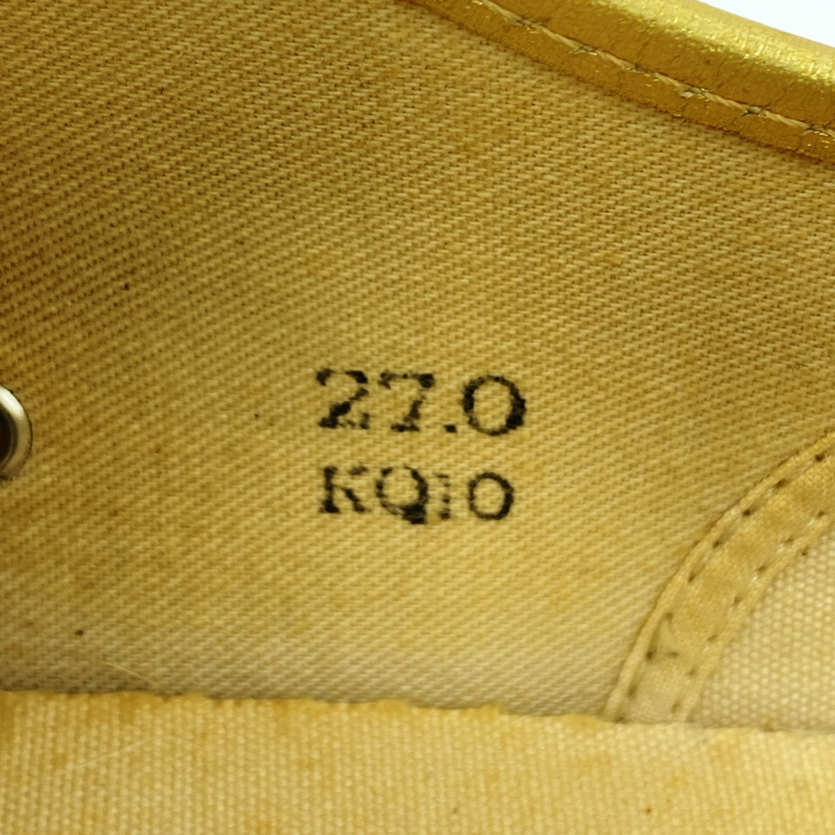 COMME des GARÇONS HOMME PLUS |金屬色皮革運動鞋|尺寸 27 公分 |男士