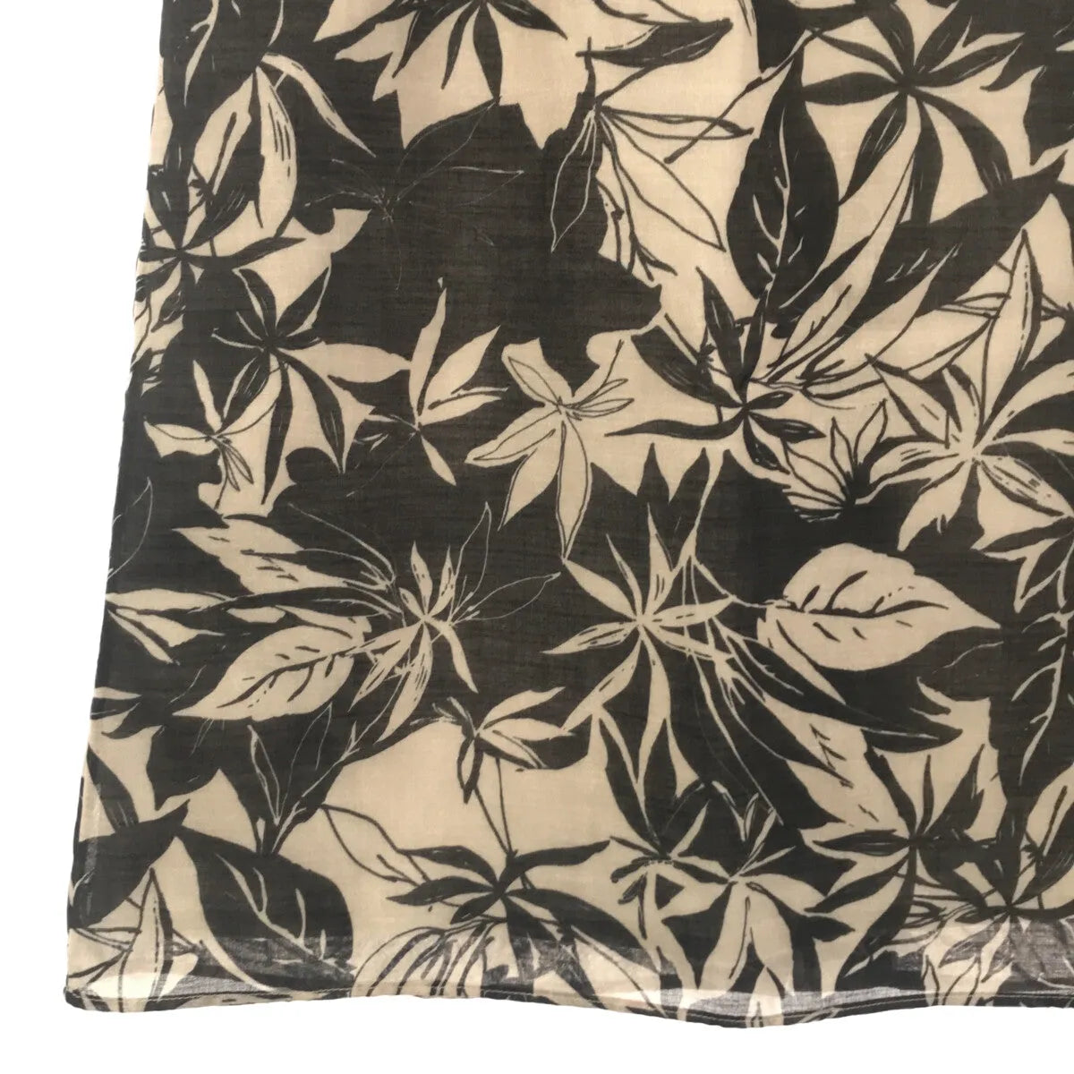 [狀況良好] CREDONA |黑色夏威夷裙 | F |黑色 |女性的