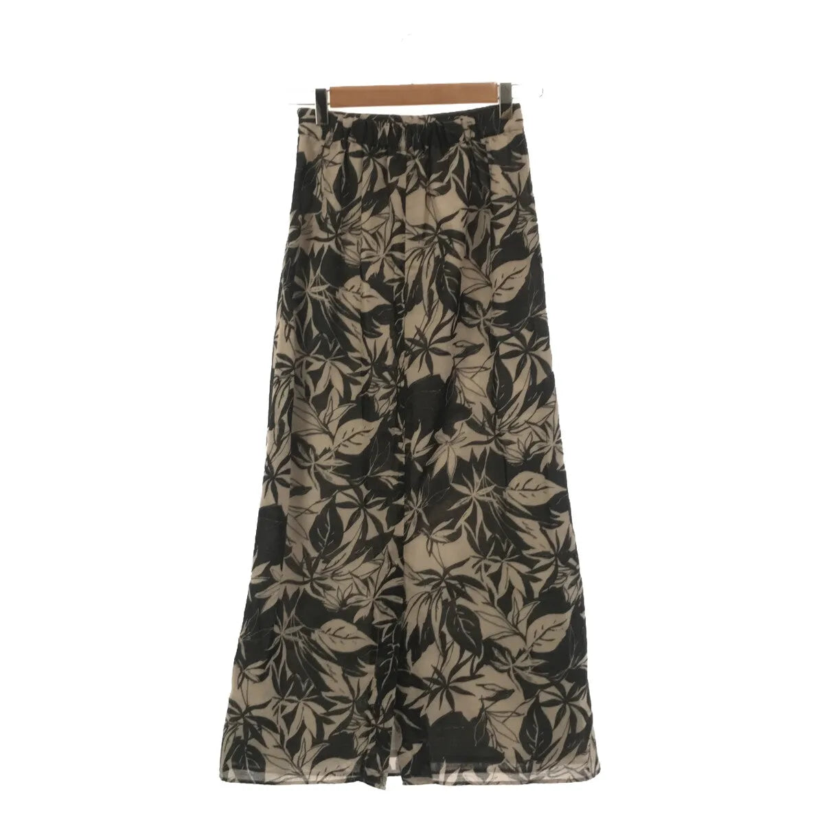 [狀況良好] CREDONA |黑色夏威夷裙 | F |黑色 |女性的