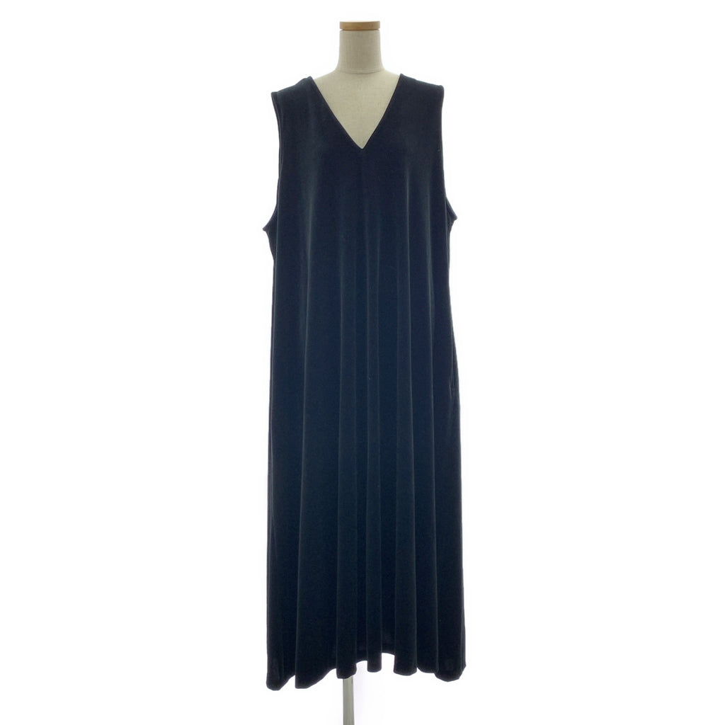 foufou | THE DRESS #16 無袖絲絨連身洋裝 | 1 | 女裝
