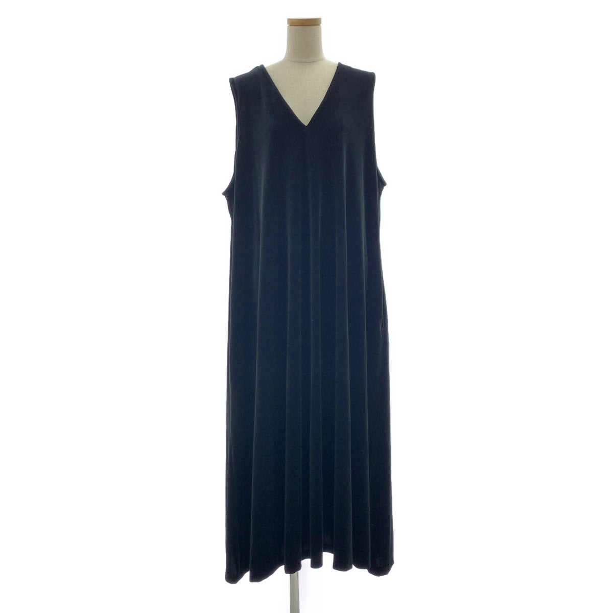 foufou | THE DRESS #16 無袖絲絨連身洋裝 | 1 | 女裝