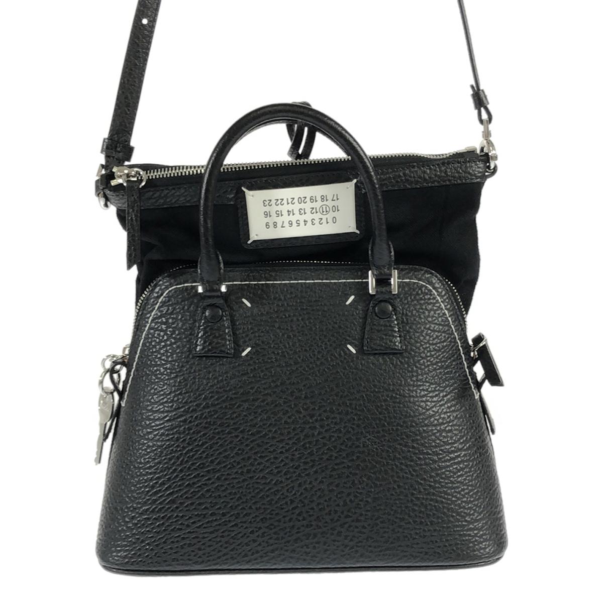 Maison Margiela | 2023AW | 5AC MINI / 2-way leather handbag with shoulder strap |