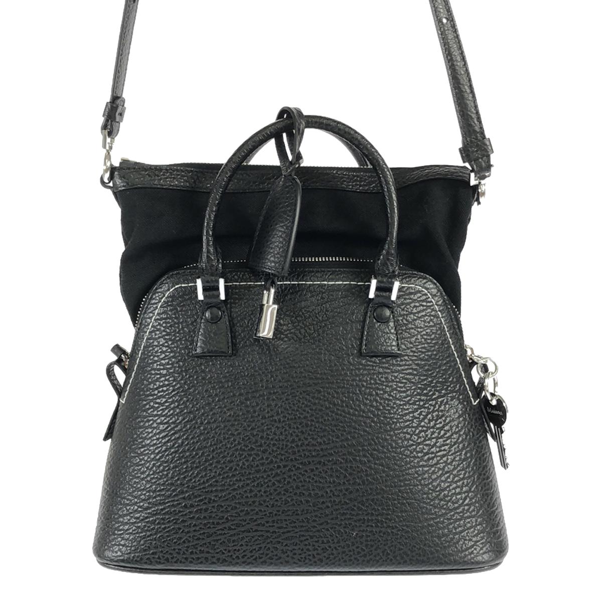 Maison Margiela | 2023AW | 5AC MINI / 2-way leather handbag with shoulder strap |