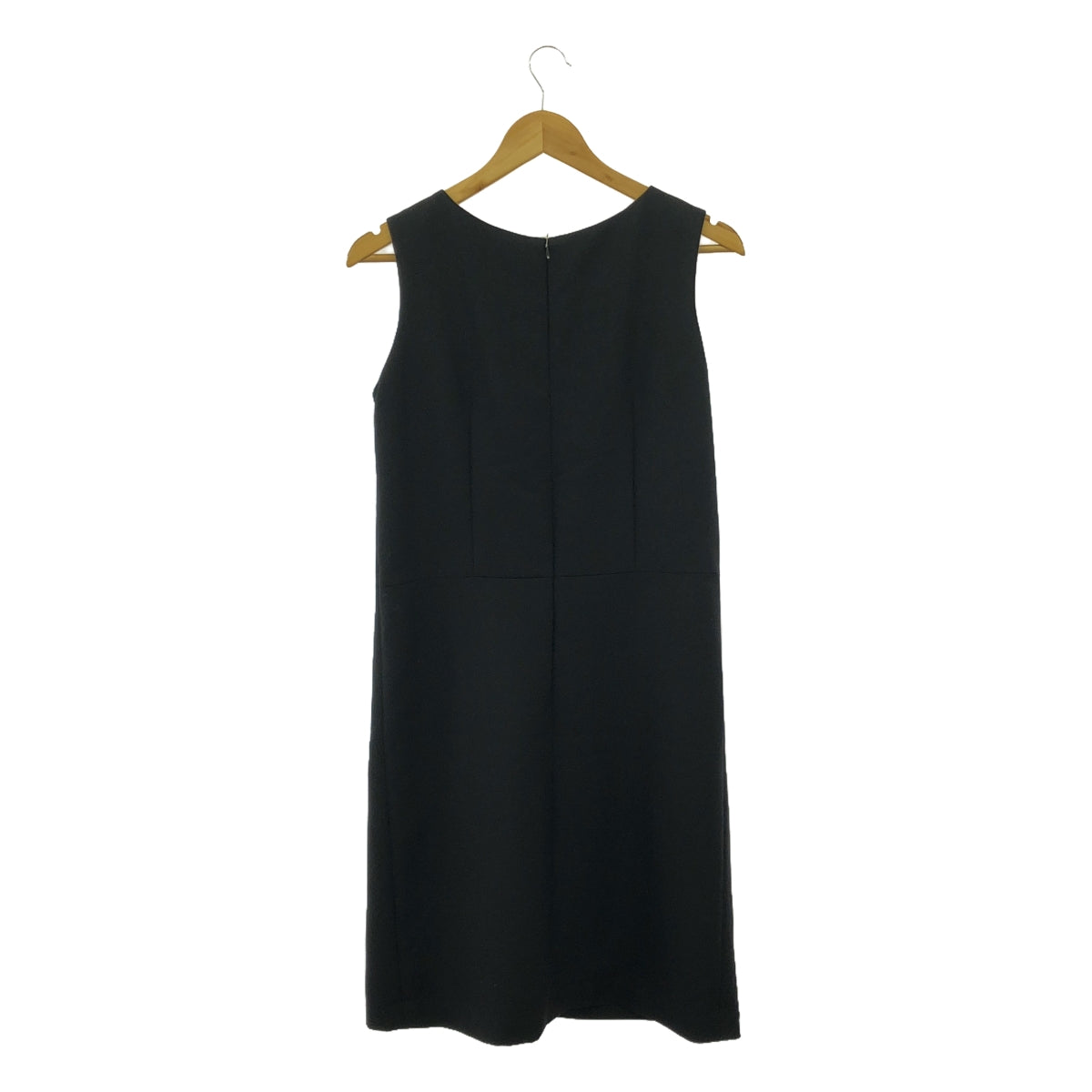 [品相良好] mina perhonen / mina perhonen |夜花園 / 無袖連身裙 / 帶襯裡 |尺寸 36 |黑色 |女性的