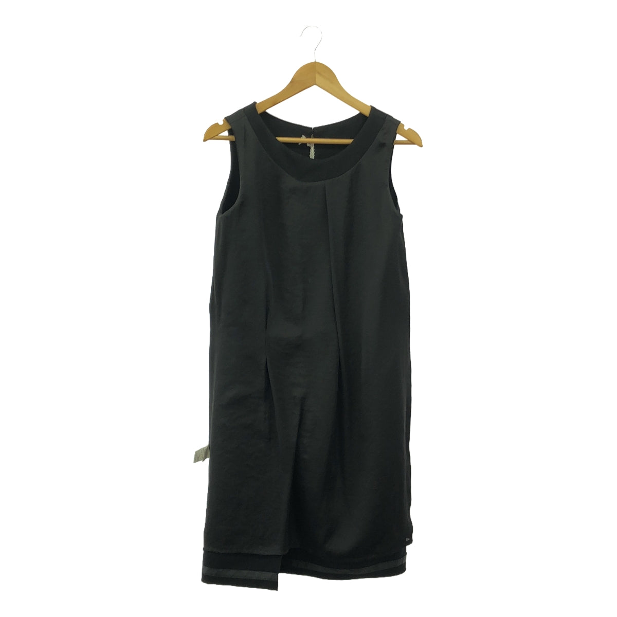 [品相良好] mina perhonen / mina perhonen |夜花園 / 無袖連身裙 / 帶襯裡 |尺寸 36 |黑色 |女性的