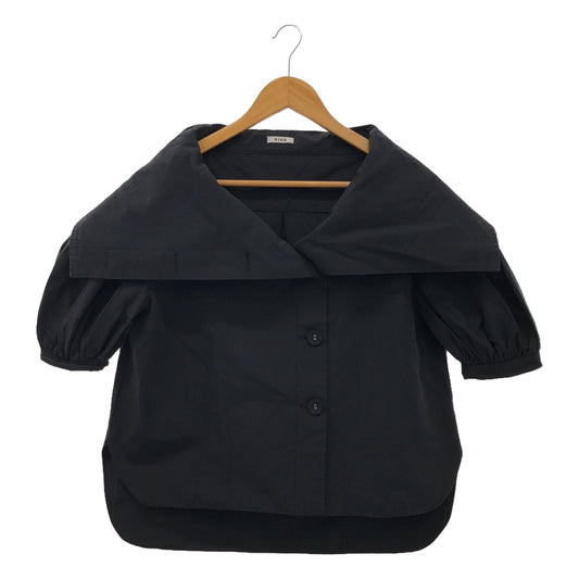 RIKO / Rico | Catherine blouse Sailor cache-coeur blouse | F | Black | Women's