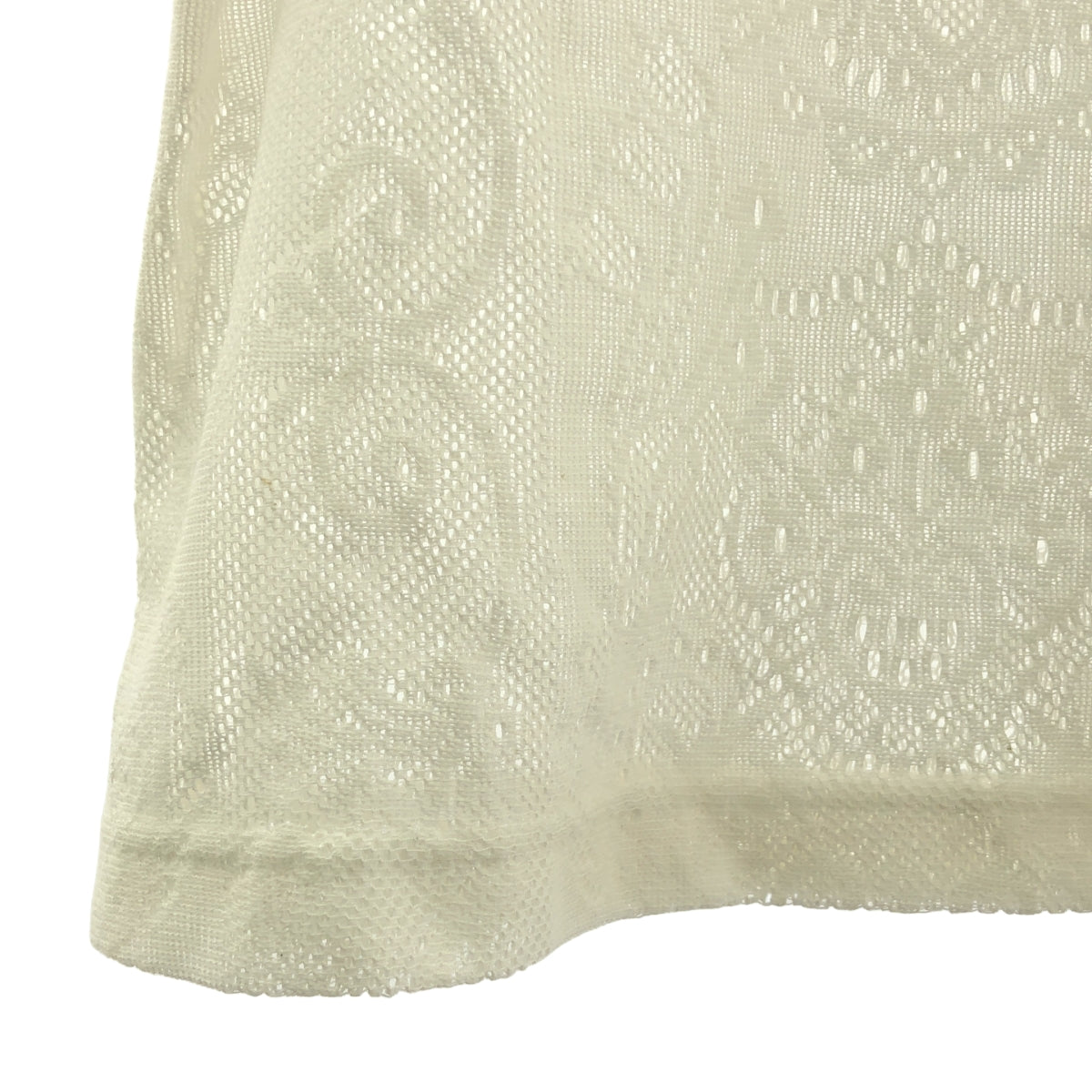 Mame Kurogouchi / マメクロゴウチ | Curtain Lace Jacquard Jersey Top カーテンレース ジャガード カットソー | 1 | レディース