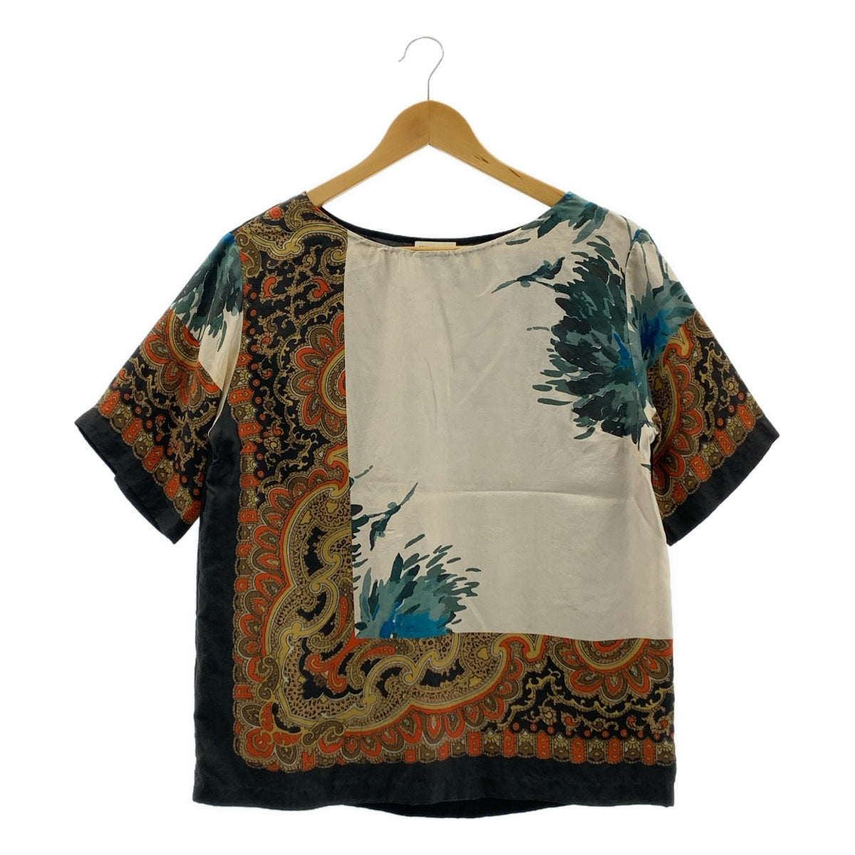 德賴斯·範諾頓 |真絲套頭衫 |尺寸 38 |