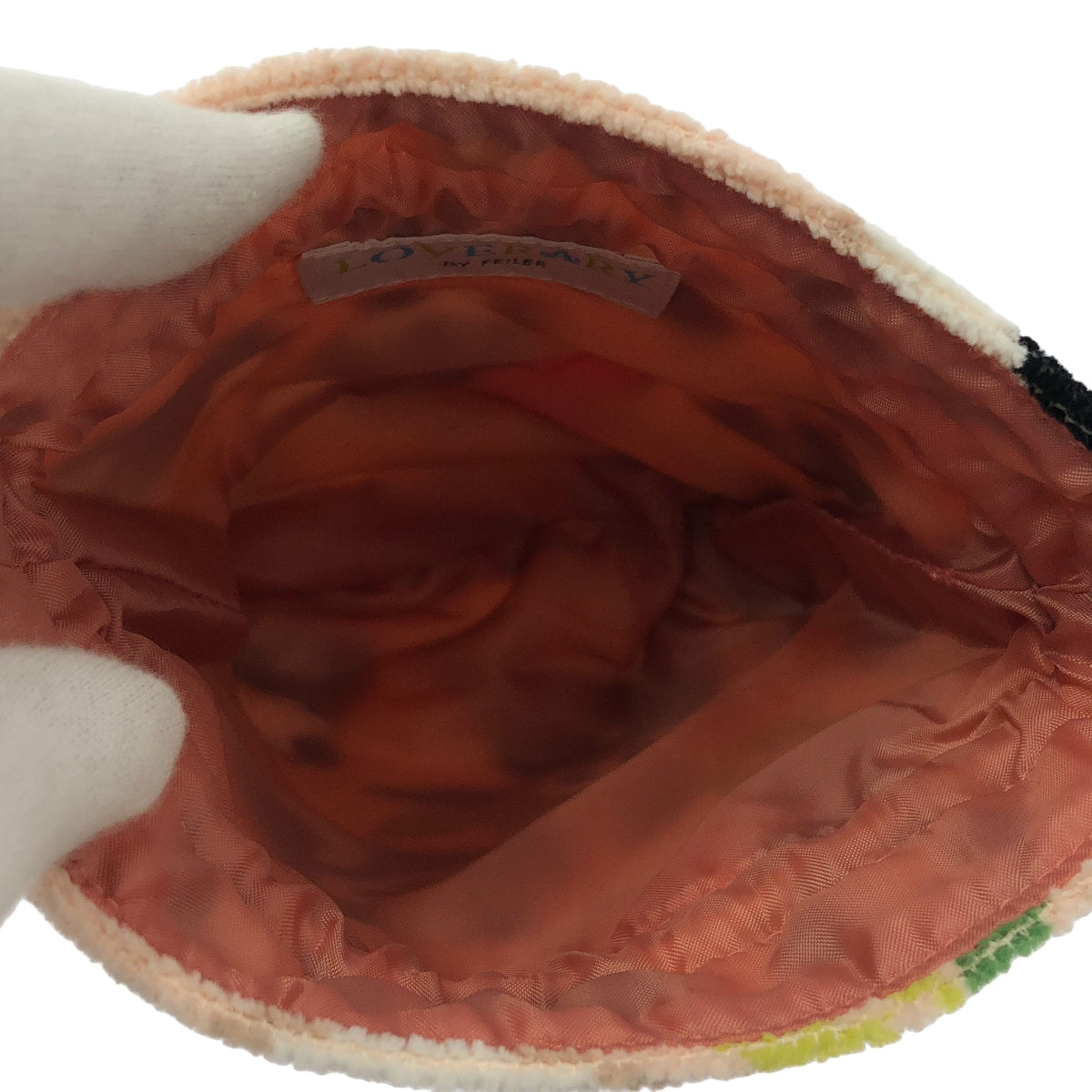 [狀況極佳] FEILER | 熊貓印花抽繩小包 | 多色 | 女款