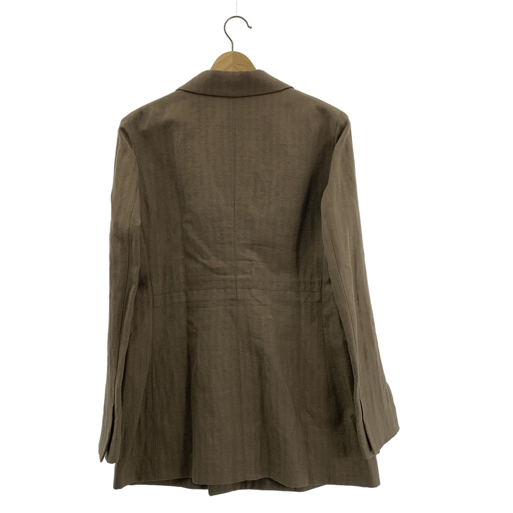 Chaos / 혼돈 | 울 린넨 헤링본 재킷 | F | 여성