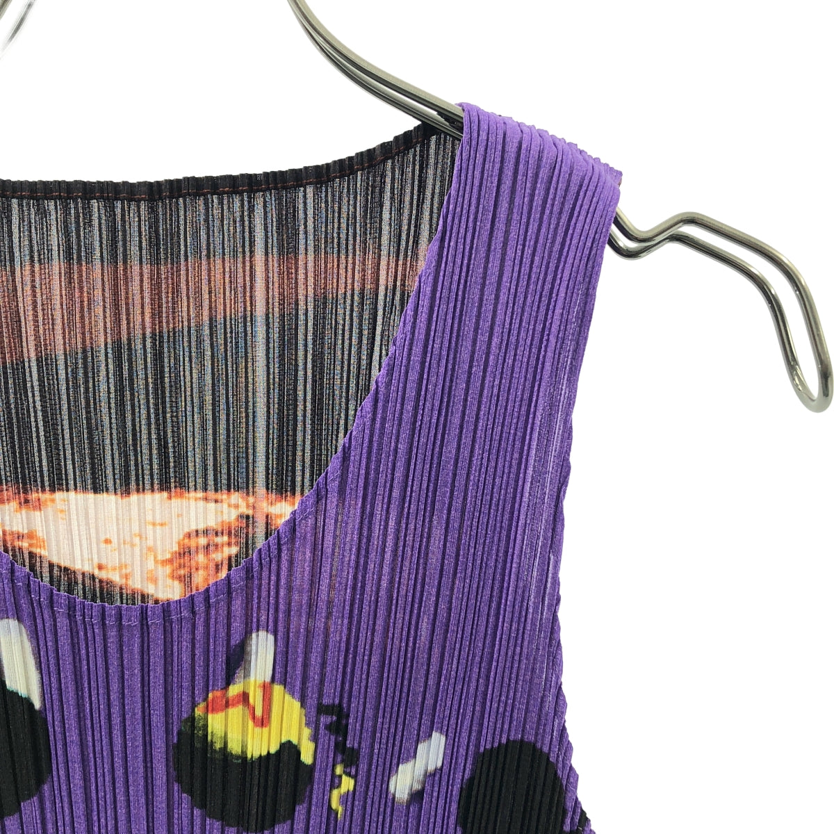 PLEATS PLEASE ISSEI MIYAKE ノースリーブカットソー PLEATS PLEASE ISSEY MIYAKE - プリーツプリーズ ノースリーブ