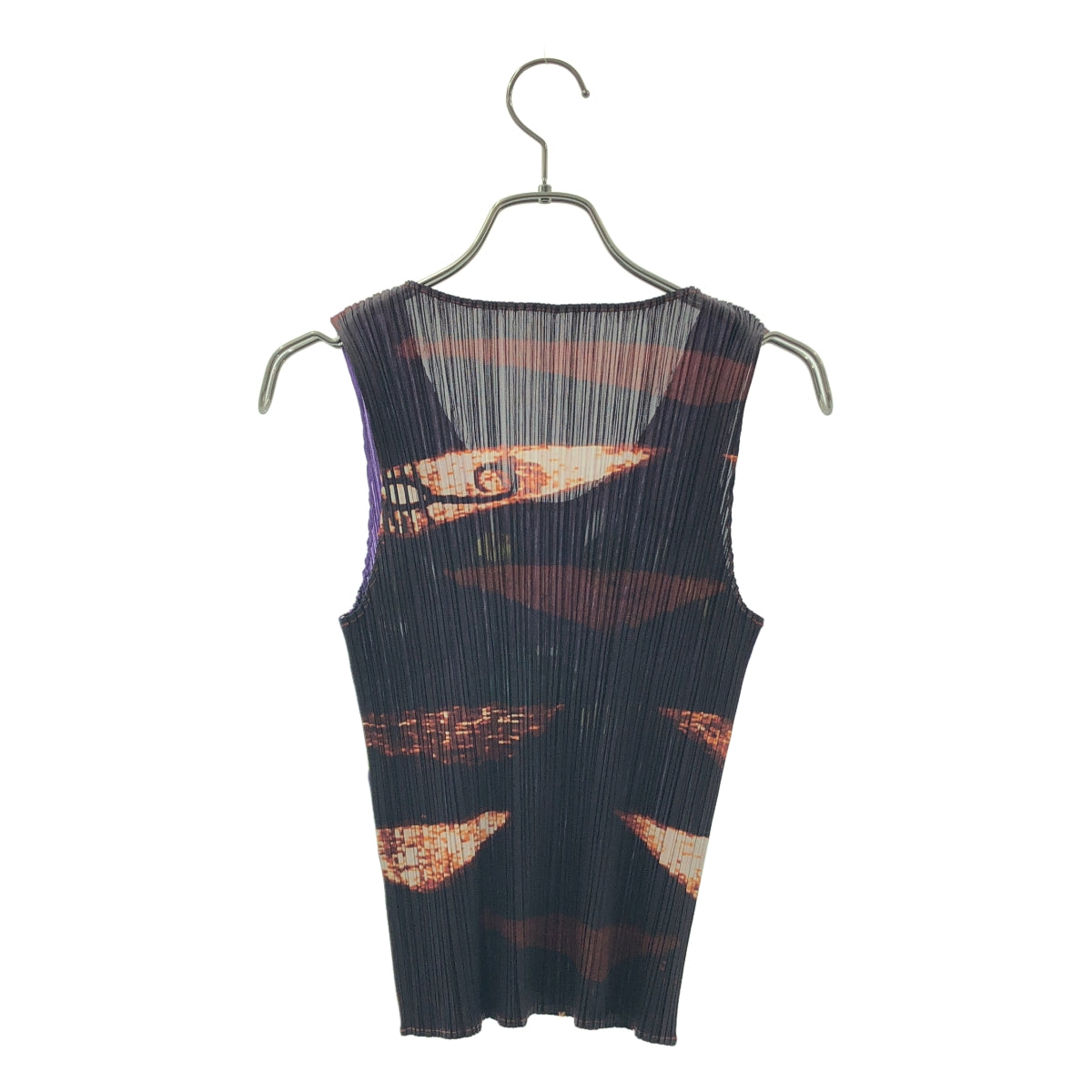 PLEATS PLEASE イッセイミヤケ ノースリーブカットソー サイズ3 PLEATS PLEASE ISSEY MIYAKE / プリーツプリーズイッセイミヤケ