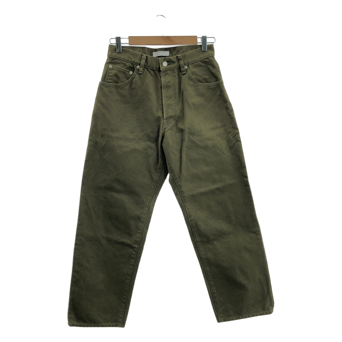 HATSKI / ハツキ | Loose Tapered ルーズテーパード ダックパンツ | 0 | カーキ | レディース