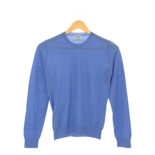 PRADA | Crew neck knit | Size 38 | Blue | Women's