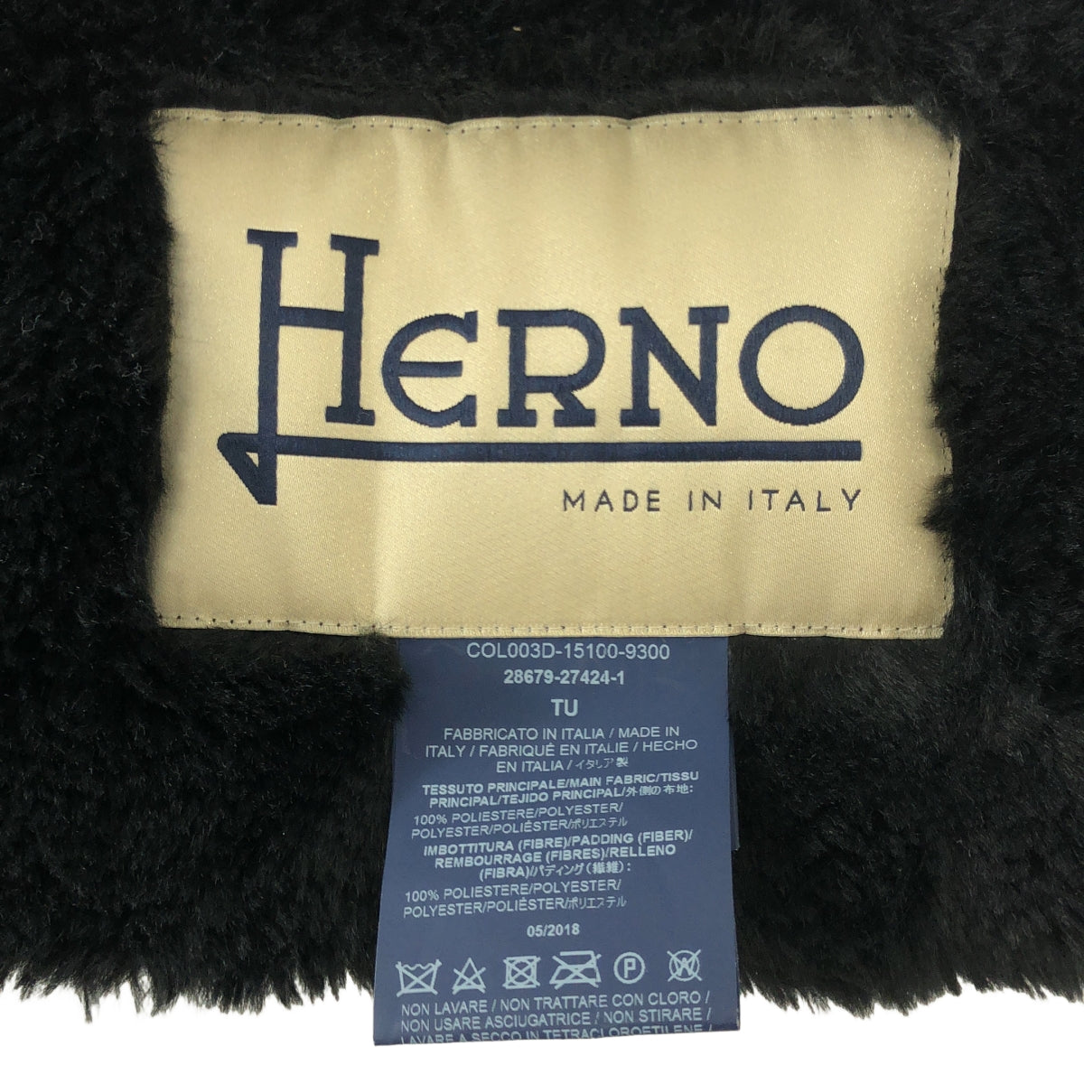 赫爾諾 |聚酯毛皮披肩披肩 |恩 |其他