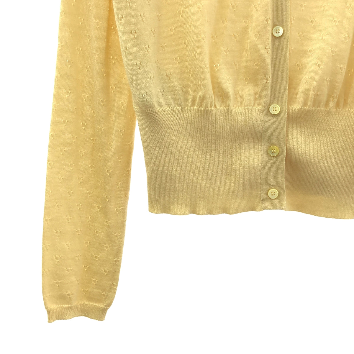 miu miu / ミュウミュウ | カシミヤ ブレンド ニット カーディガン