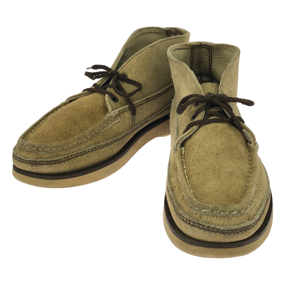 RUSSEL MOCCASIN | Suede Sporting Clay Chukka Boots | 9 EE | Men's