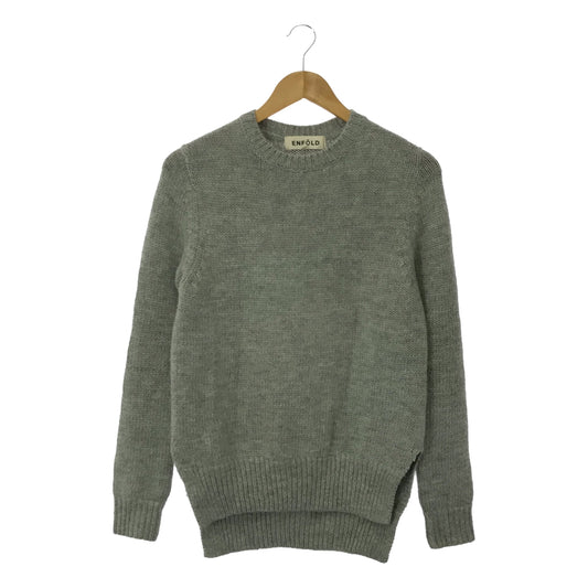 ENFOLD | Alpaca crew neck knit | 38 | Women's