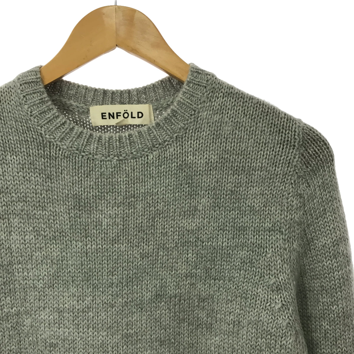 ENFOLD | Alpaca crew neck knit | 38 | Women's